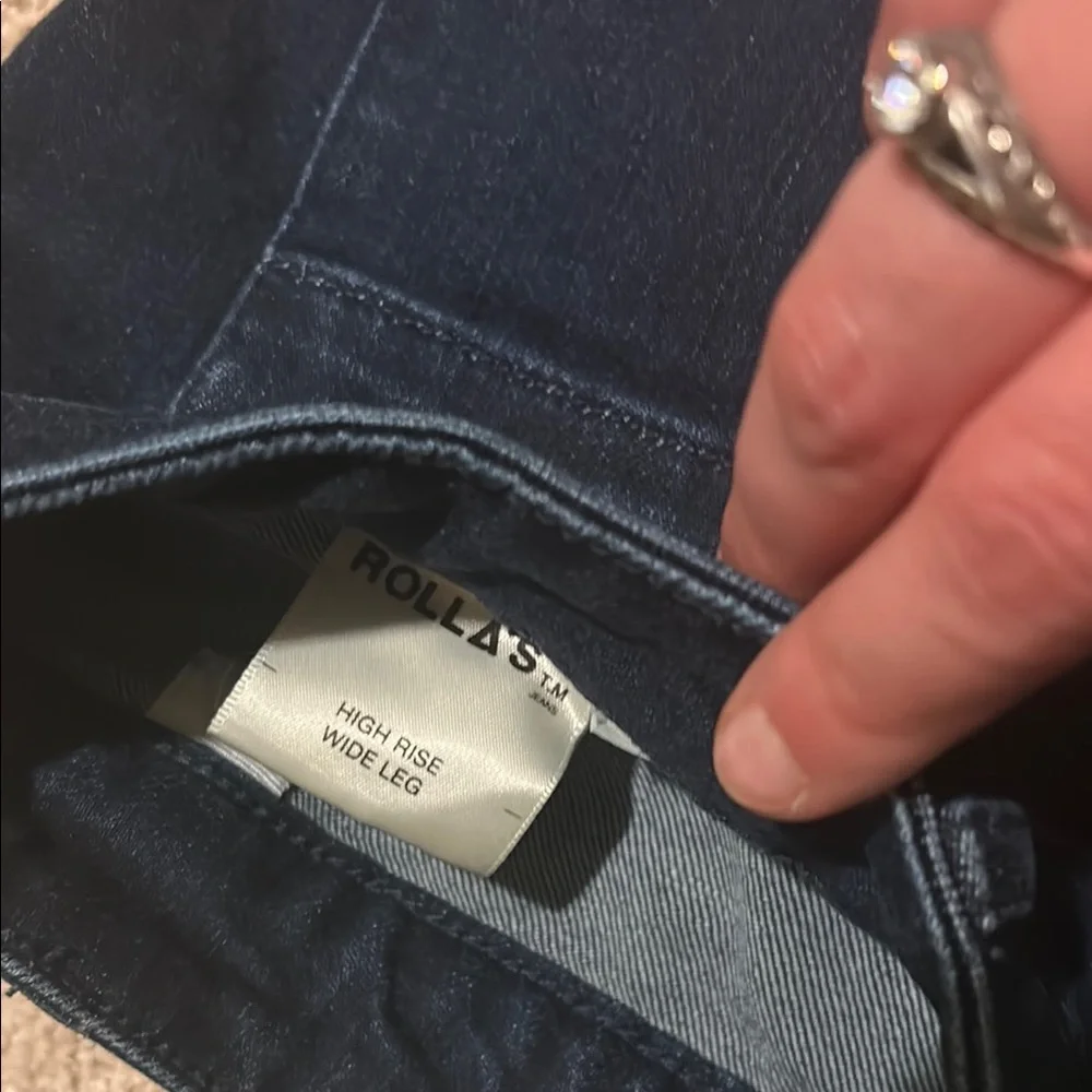 ROLLA'S Dark Wash Sailor Jeans - Picture 3 of 5